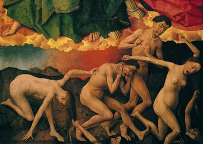 Il Giudizio Universale (dettaglio) da Rogier van der Weyden